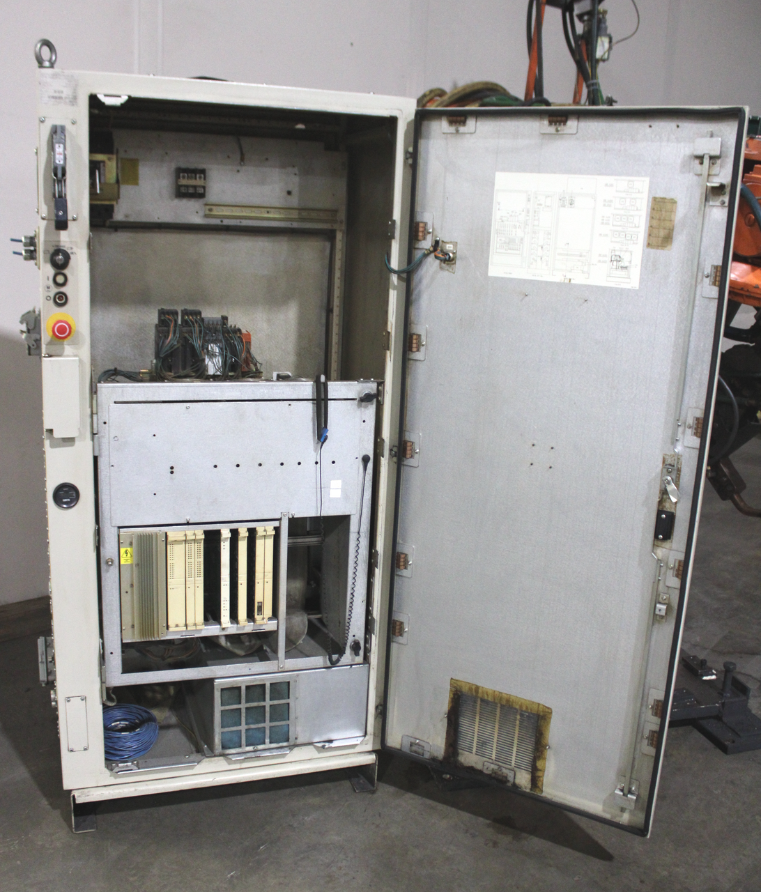 ABB IRB 6400/2.8-120 Robot 120Kg Payload, M96 Control System w/Spot Weld Tooling