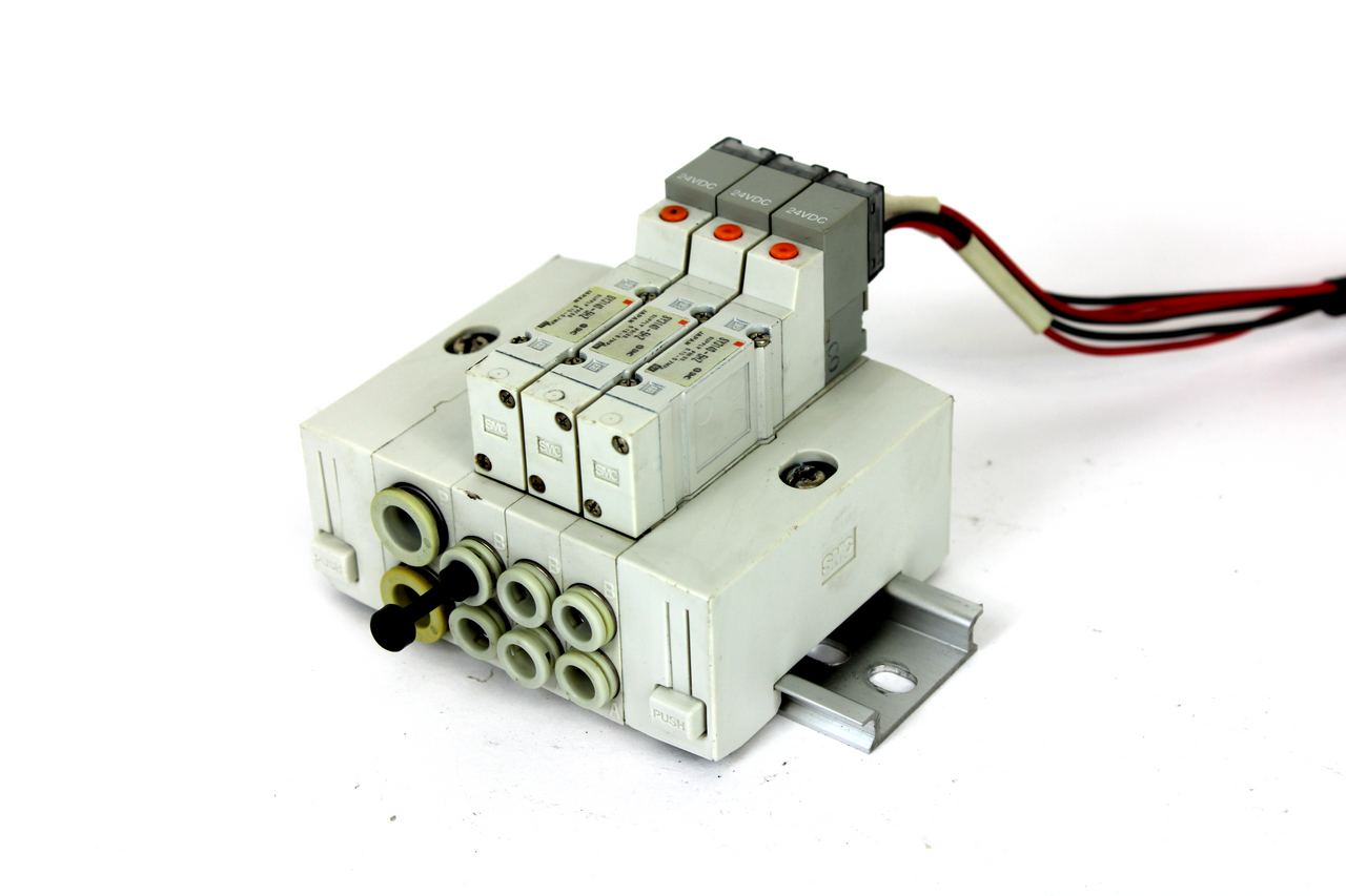 SMC SY3140-5HZ Solenoid Valve (3) Manifold