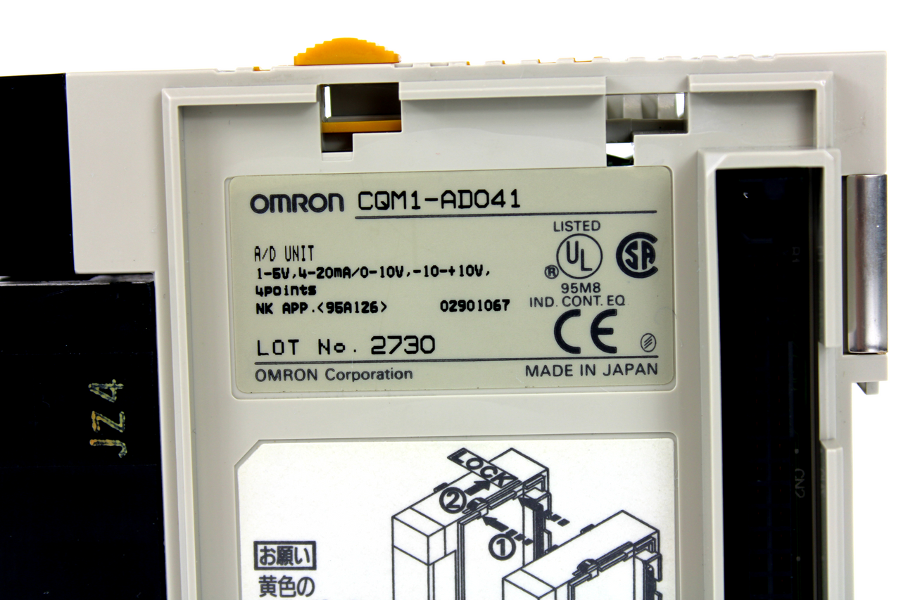 Omron CQM1-AD041 Analog Input Unit, 1-5V