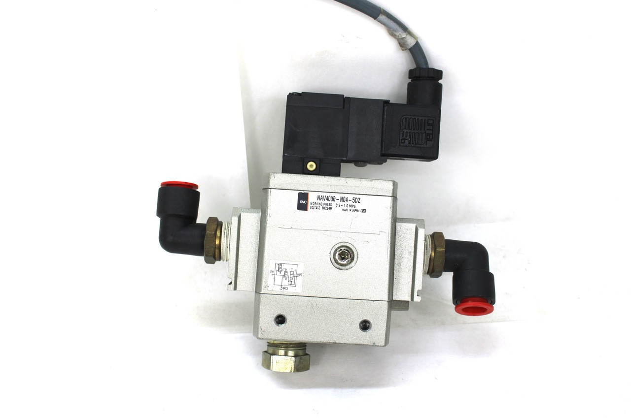 SMC NAV4000-N04-5DZ Pneumatic Soft Start Valve, 0.2~1.0 MPa