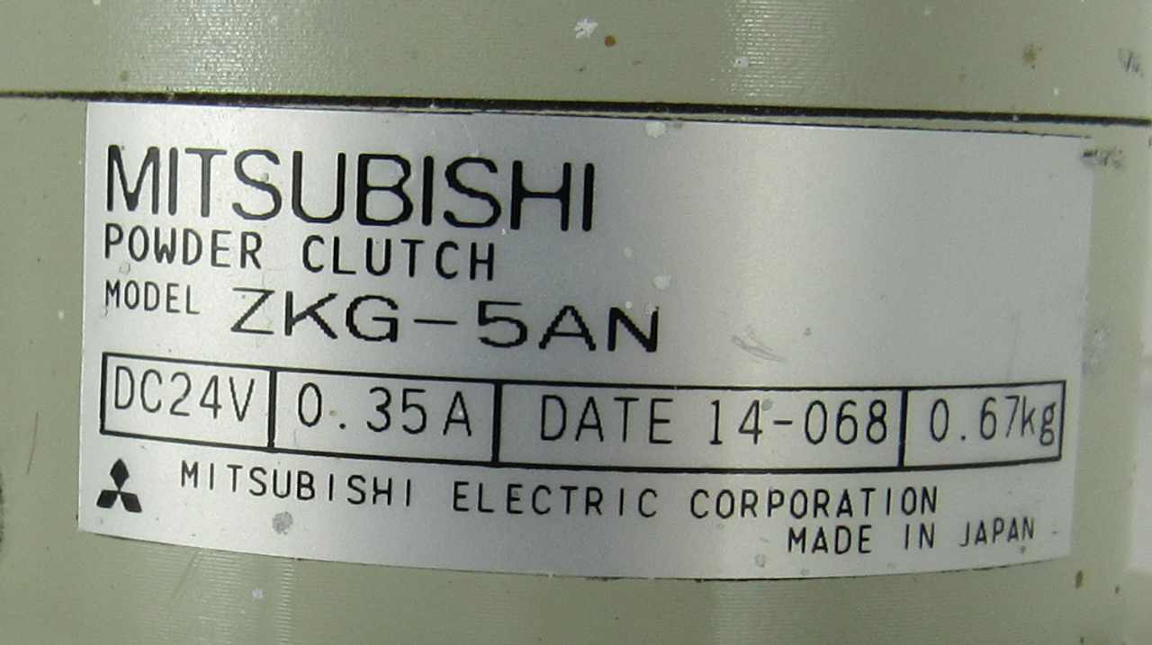 Mitsubishi ZKG-5AN Powder Clutch 24VDC