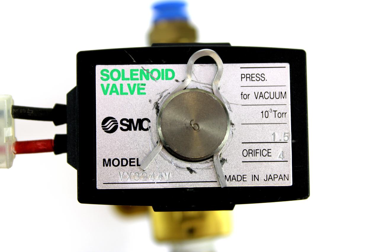 SMC VX3244V Solenoid Valve for Vacuum, 4mm