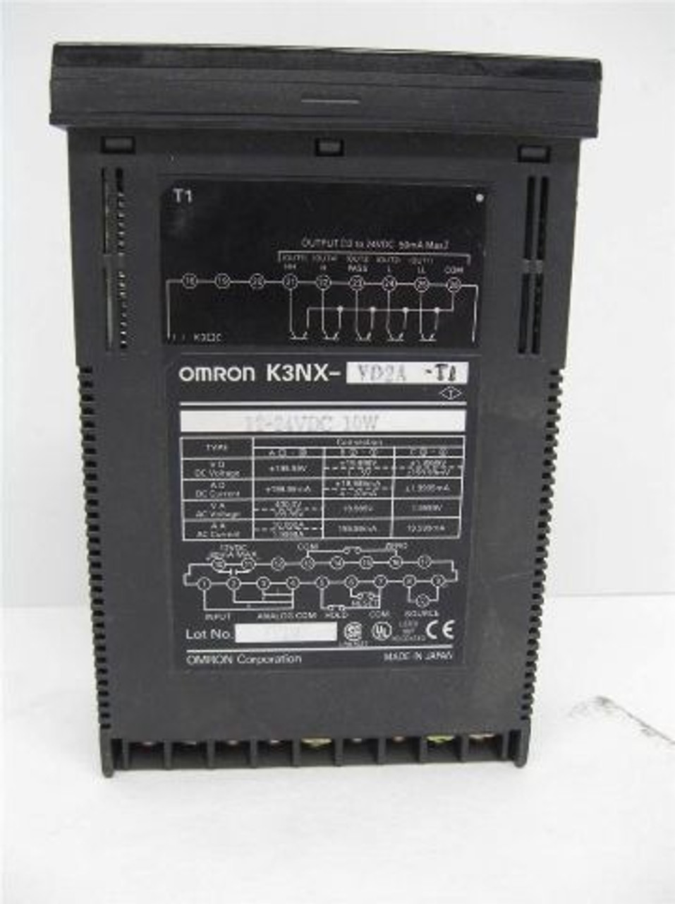 Omron K3NX-VD2A-T1 Advanced Intelligent Signal Processor