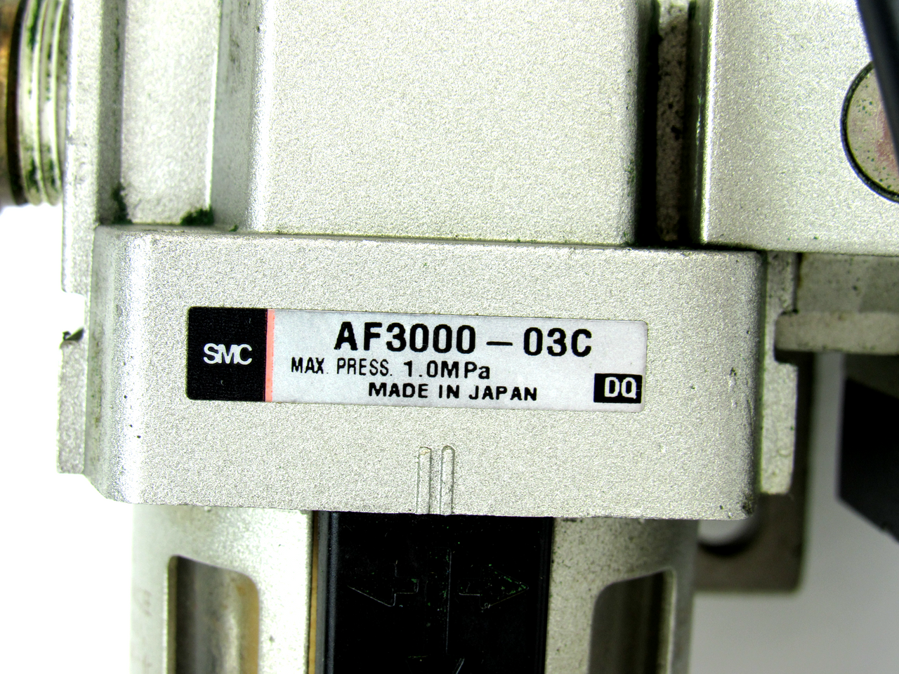 SMC AF3000-03C Air Filter Assembly, AR3001-03G Regulator, VHS3000 Pressure Valve
