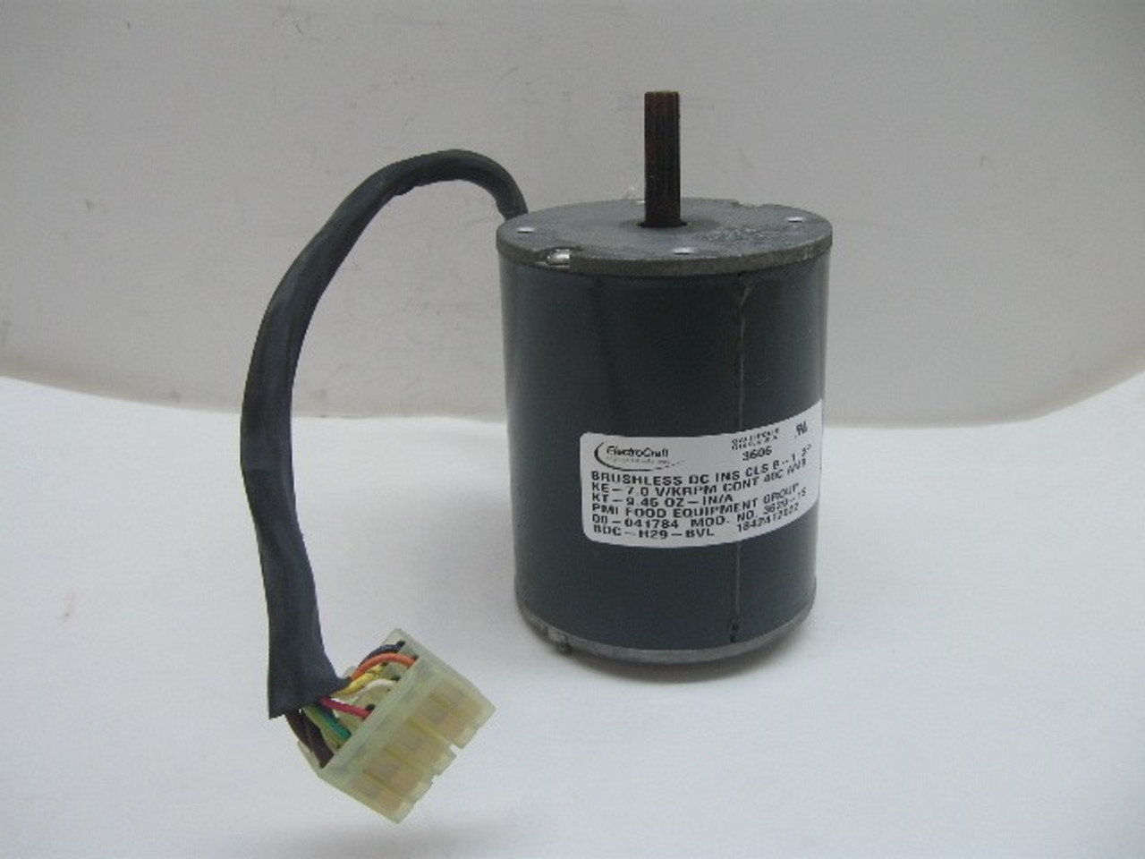 ElectroCraft 3629-1S BDC-H29-BVL Brushless DC Servo Motor