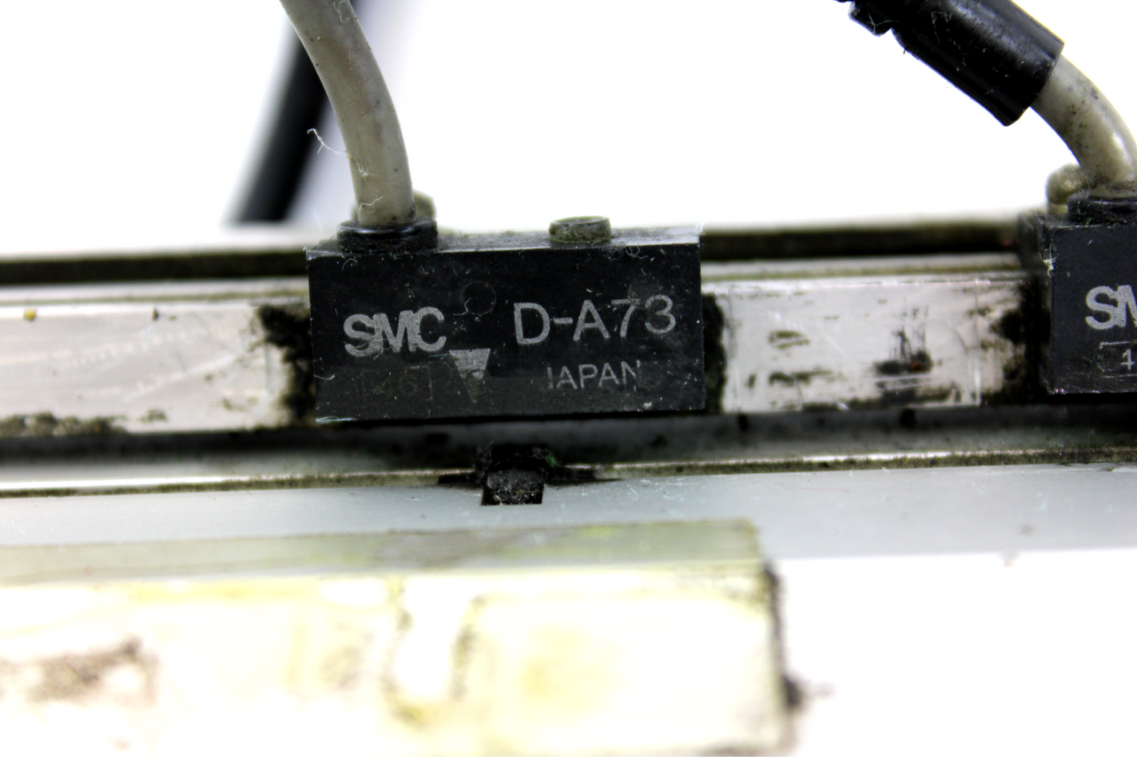 SMC CDRB1BW50-90S Rotary Actuator w/ CDY1S32L-50B-A73 Guided Cylinder Assembly