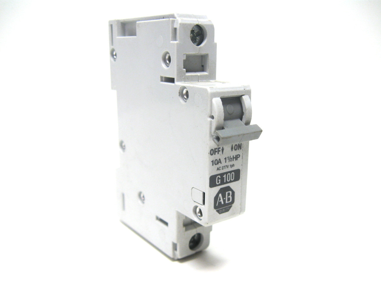 Allen Bradley 1492-CB1G100 Manual Motor Controller 10 Amp, 2 HP, 277V