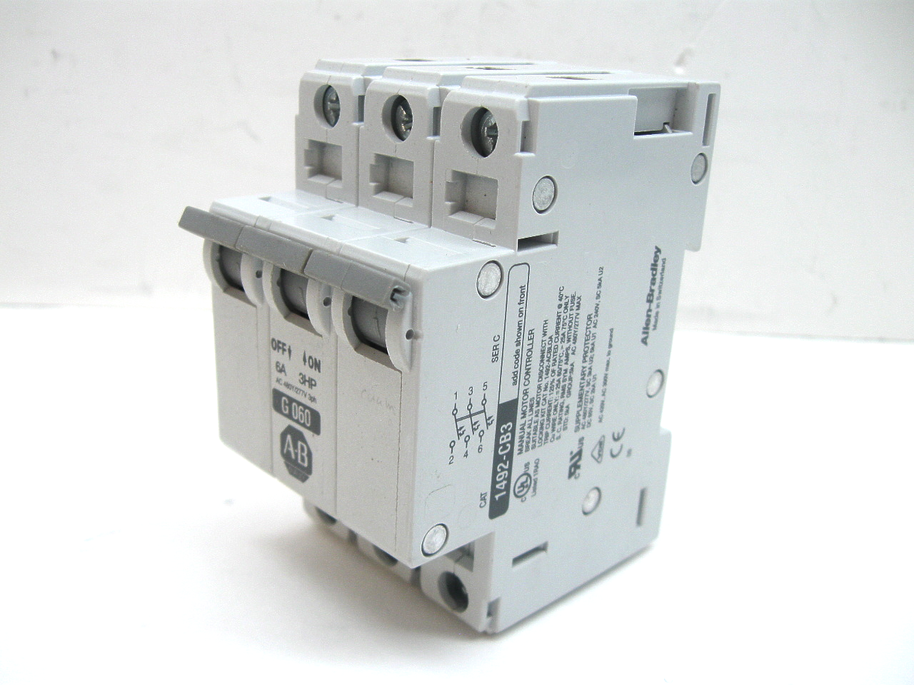 Allen Bradley 1492-CB3G060 Circuit Breaker