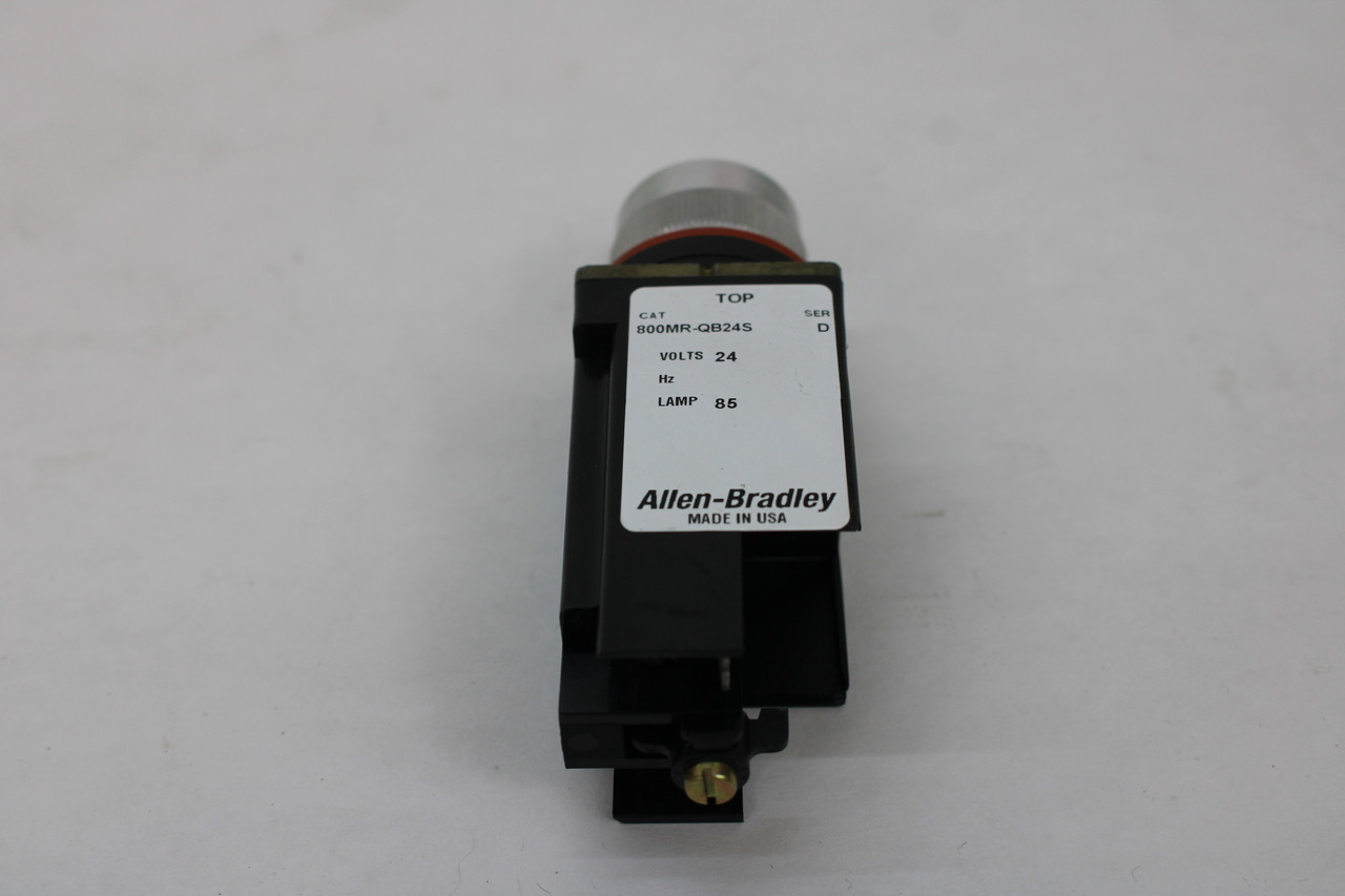 Allen Bradley 800MR-QB24S Illuminated Push Button 24V W/O Lens