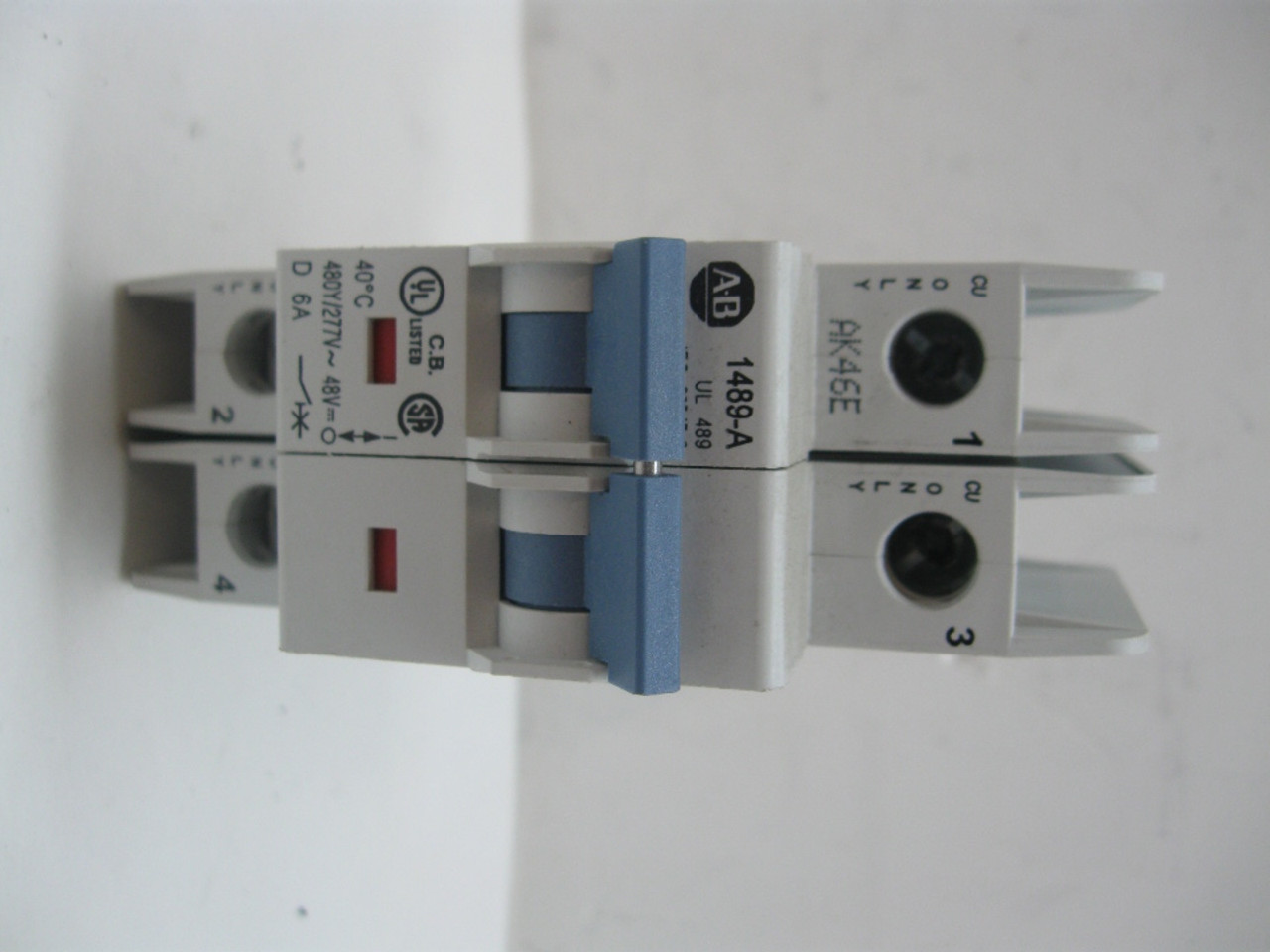 Allen Bradley 1489-A2D060 Circuit Breaker 2 Pole, 6 Amp