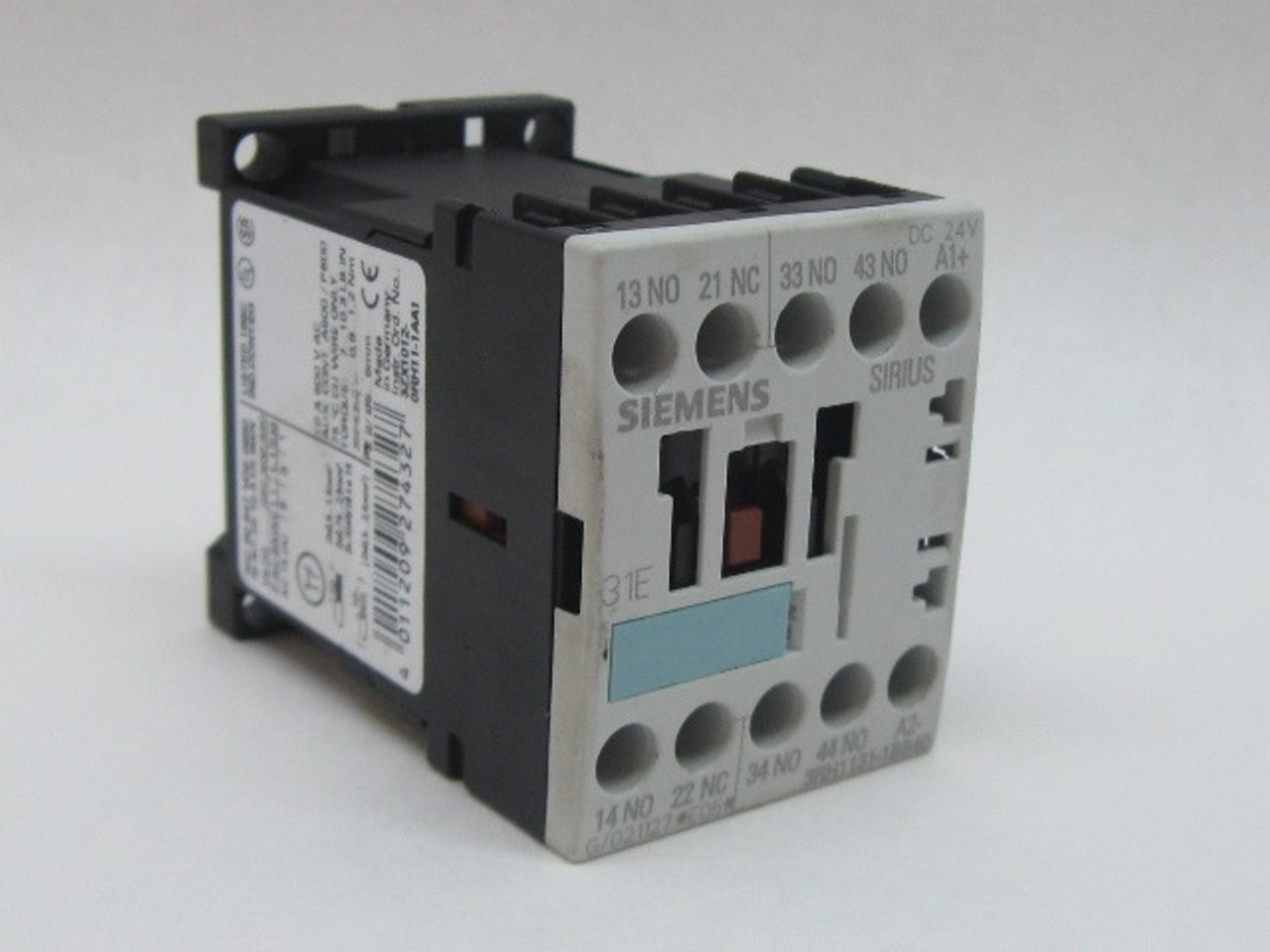 Siemens 3RH1131-1BB40 Control Relay 24VDC