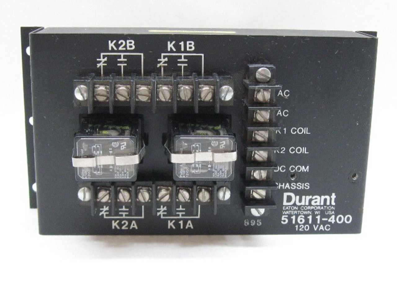 Durant/Eaton Corporation 51611-400 Relay Accessory Kit 120 Vac
