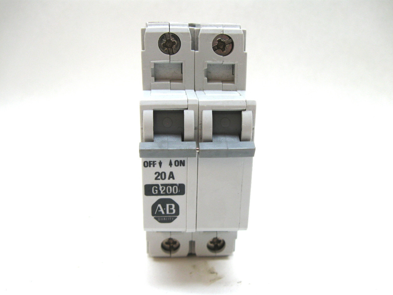 Allen Bradley 1492-CB2G200 Circuit Breaker 2 Pole 20 Amp