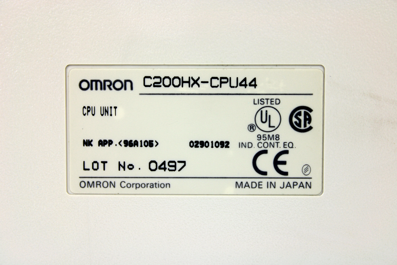 Omron C200HX-CPU44 CPU Unit