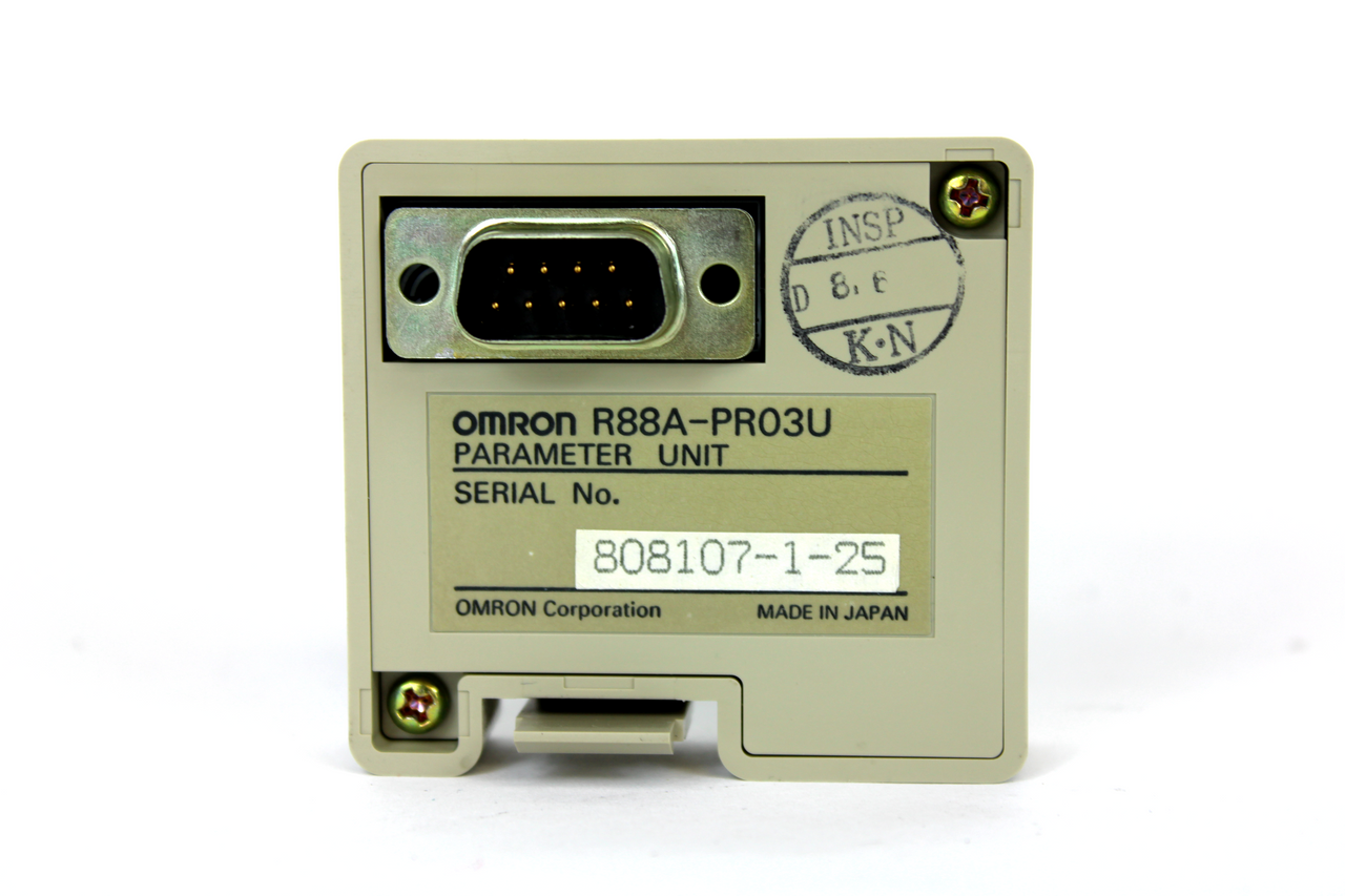 Omron R88A-PR03U Parameter Unit