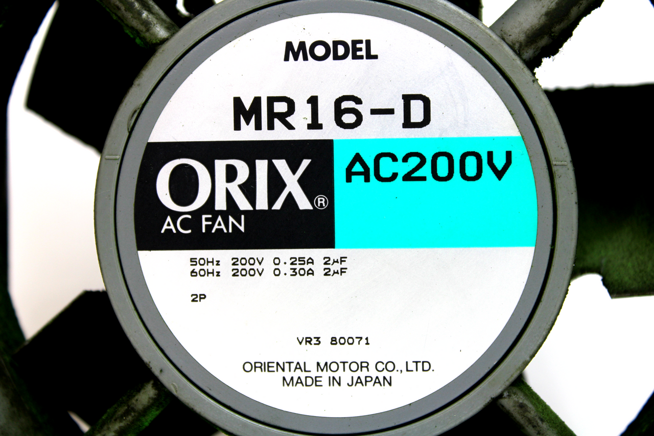 Oriental Motor MR16-D ORIX AC Fan, 200V AC