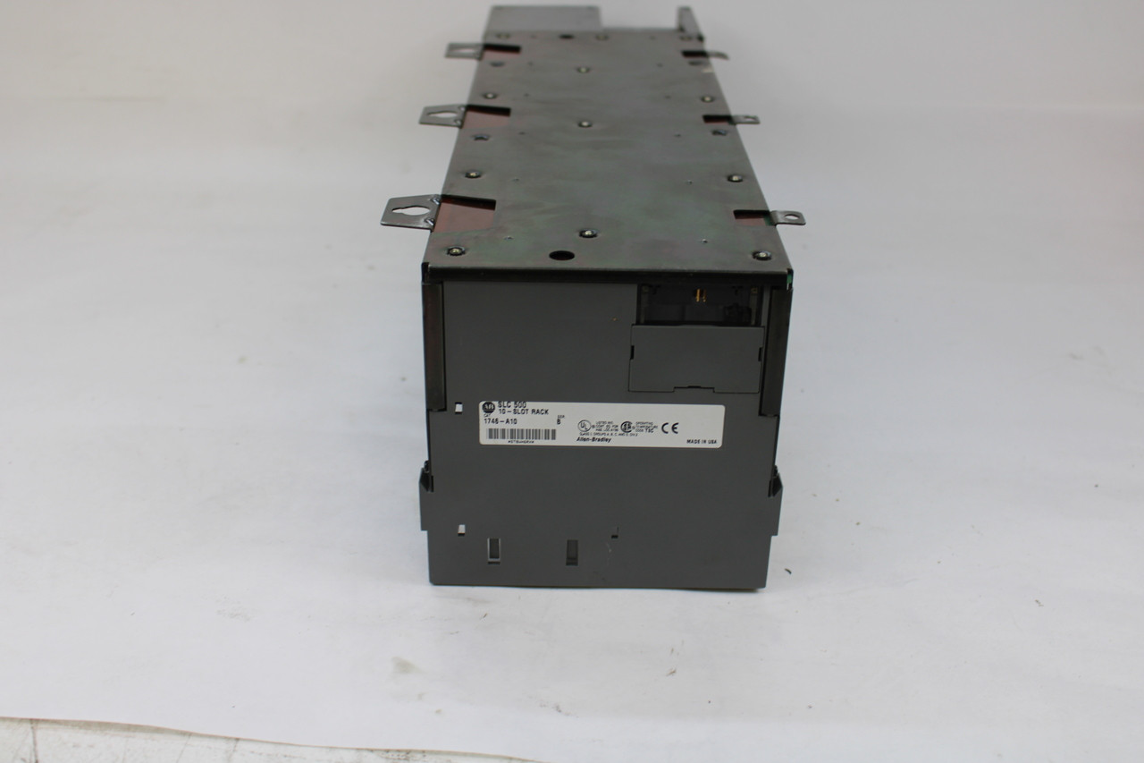 Allen Bradley 1746-A10 Series B 10 Slot Rack with 1746-P4 Power Supply