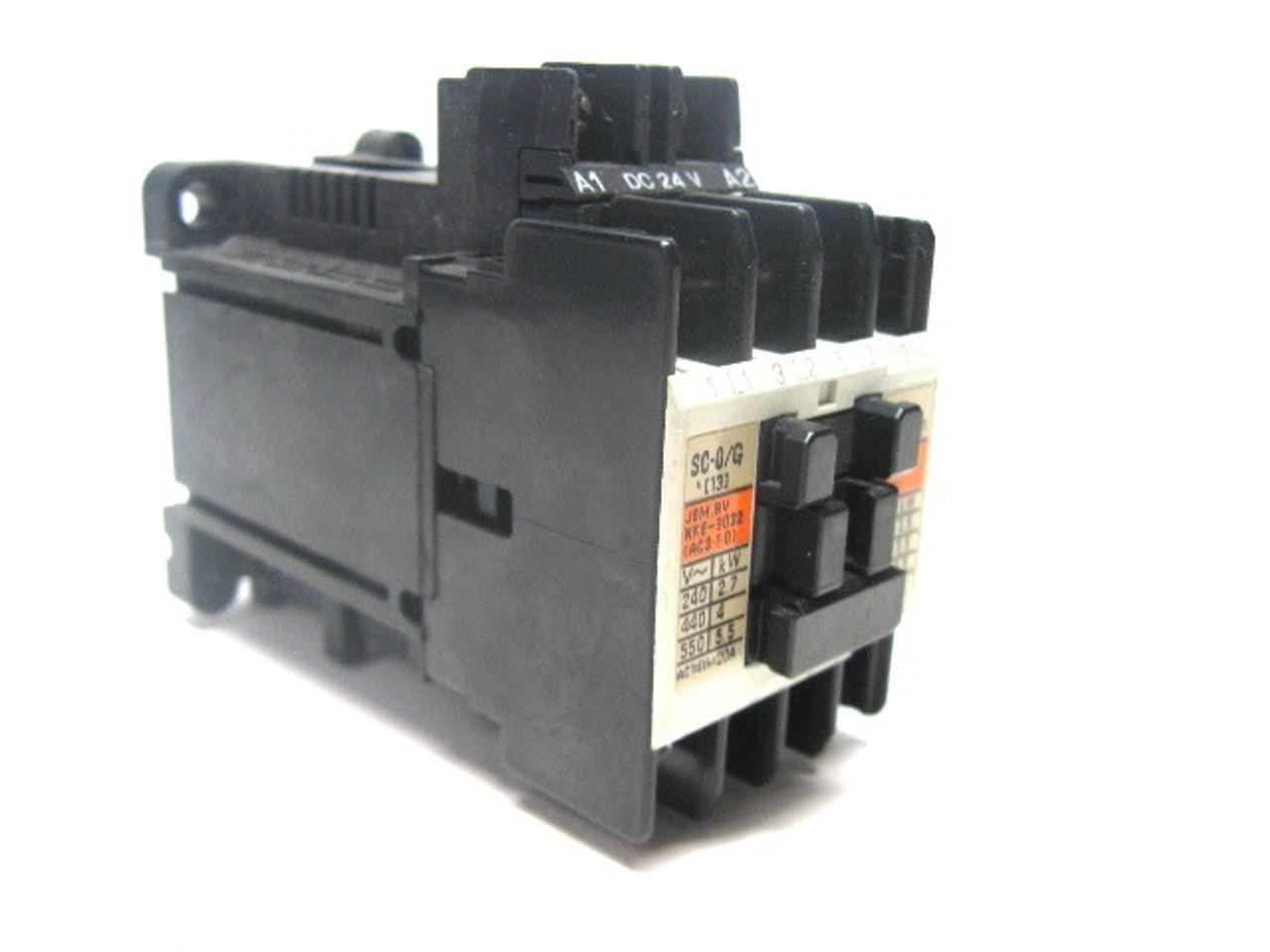 Fuji SC-0/G 4GC0F0 Contactor 24 Vdc Coil Voltage 200-600 V