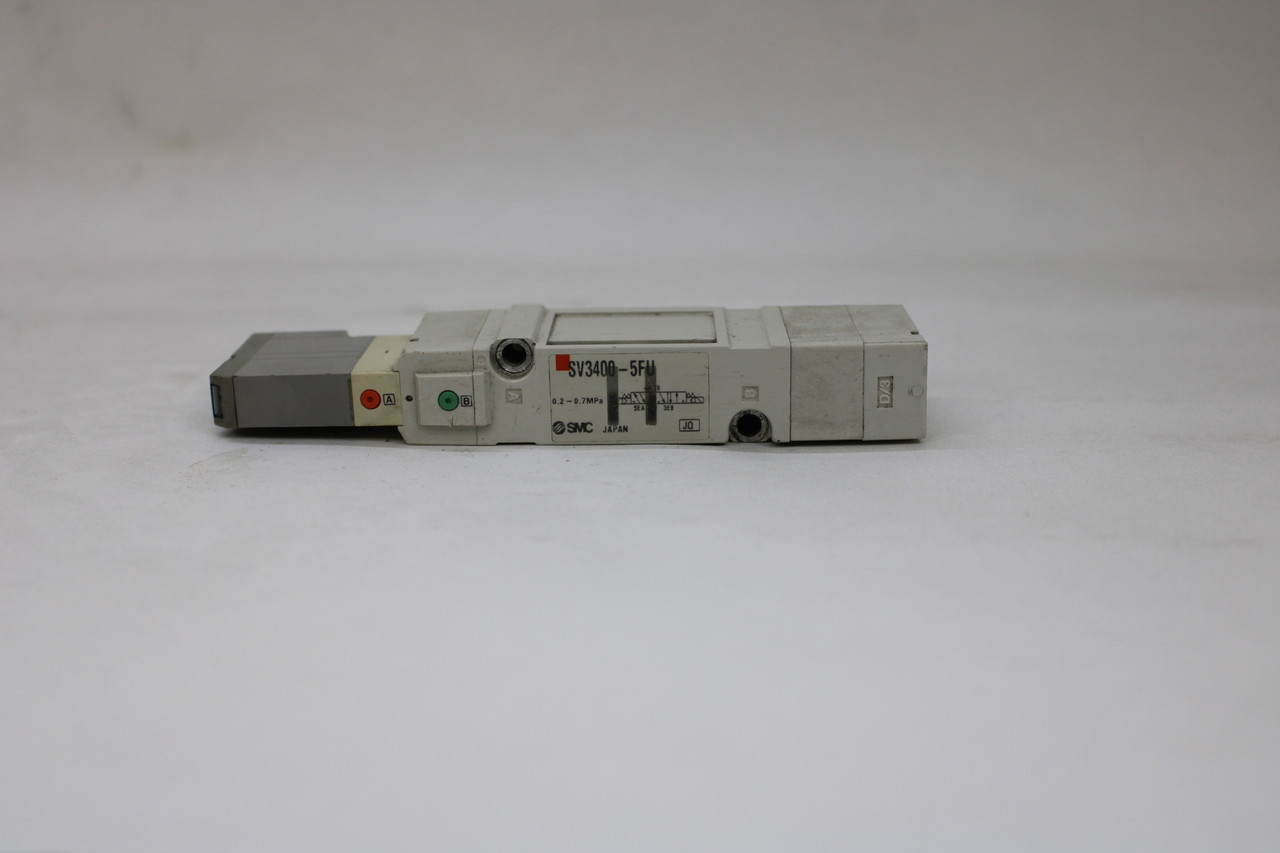 SMC SV3400-5FU Solenoid Valve, 0.2-0.7 Mpa New