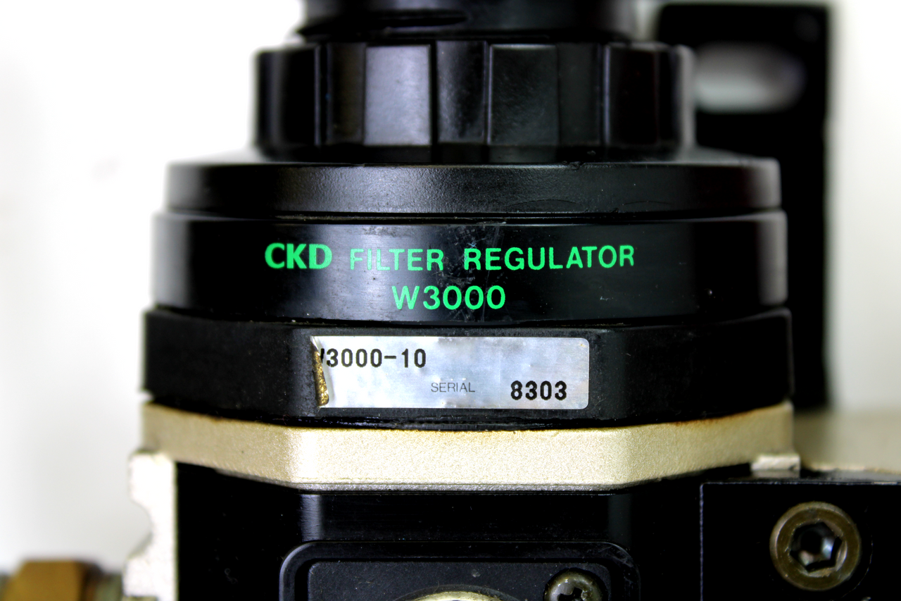 CKD W3000-10/ V3000-10/ P4000-10 Regulator/ Valve/ Pressure Switch Assembly