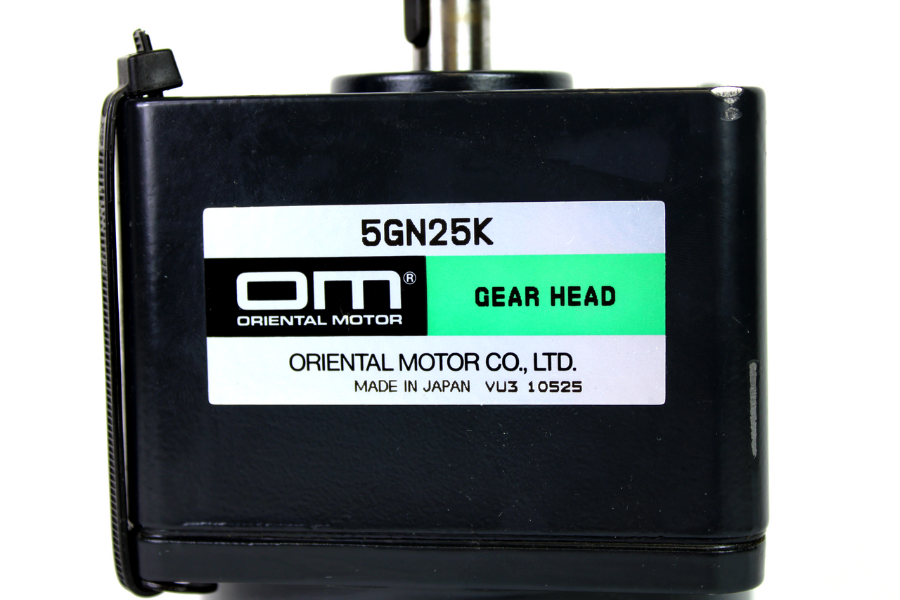 Oriental Motor 5IK40GN-S Induction Motor w/ 5GN25K Parallel Gearhead