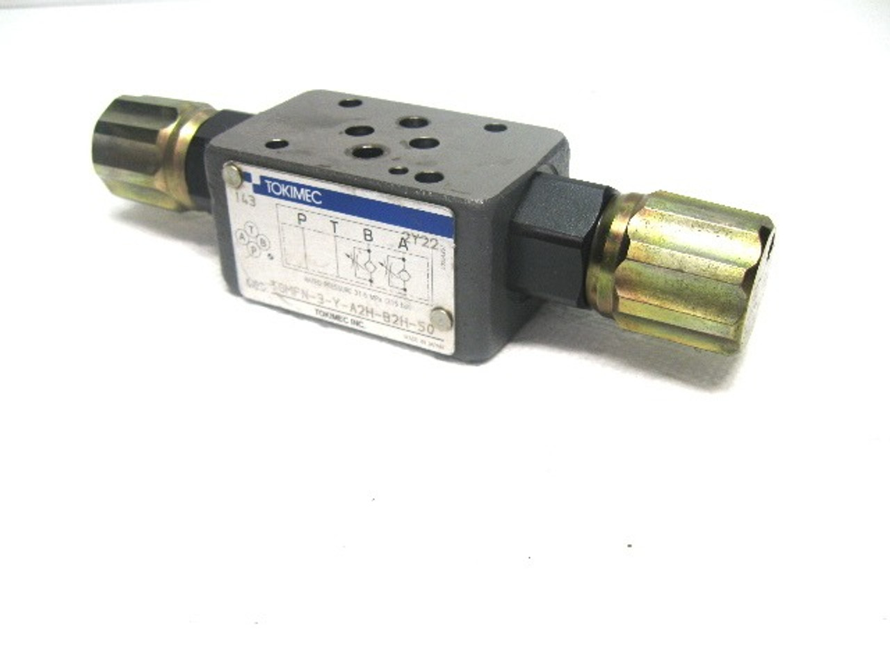 Tokimec Vickers TGMFN-3-Y-A2H-B2H-50 Restrictor Valve 50 Series 48261684