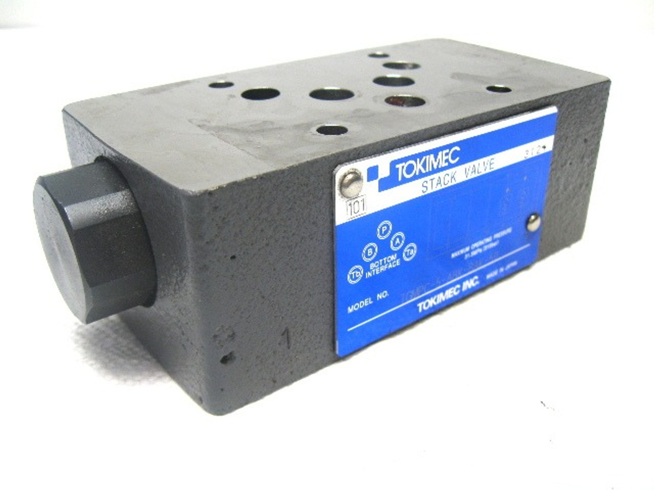 Tokimec Vickers TGMPC5ABKBAK50 Stack Valve 31.5 Mpa Pilot Operated