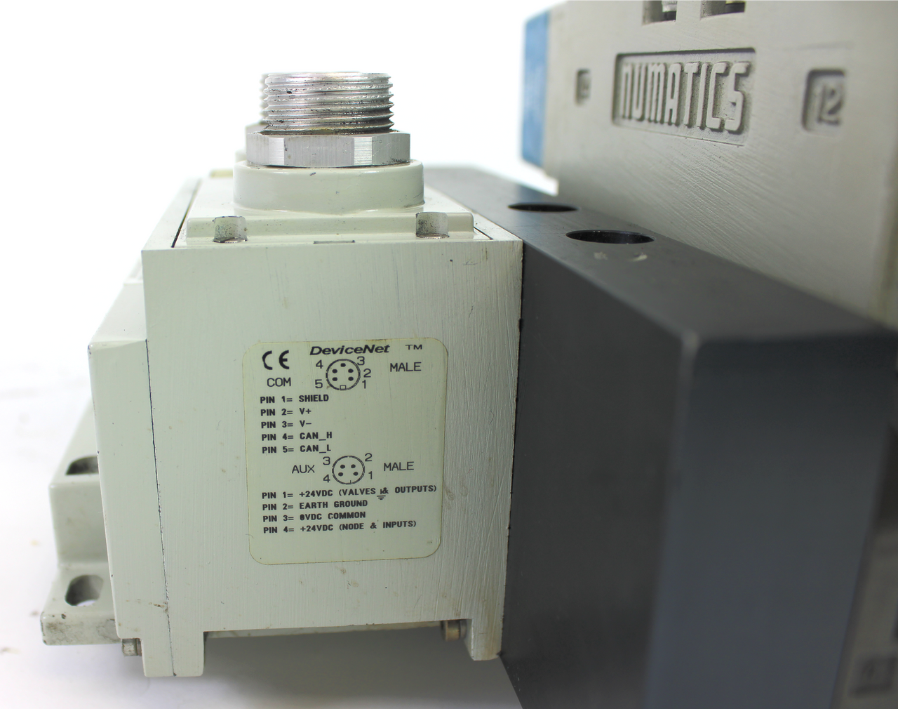 Numatics I23BB400MP00061 Valve Manifold w/ 239-1514 Communication Module