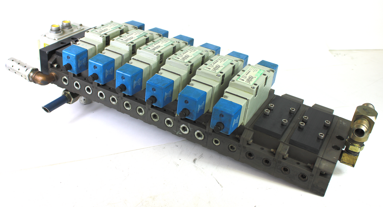 Numatics I23BB500MP00061 / I23BB400MP00061 Valve Assembly w/ 239-1514 Module