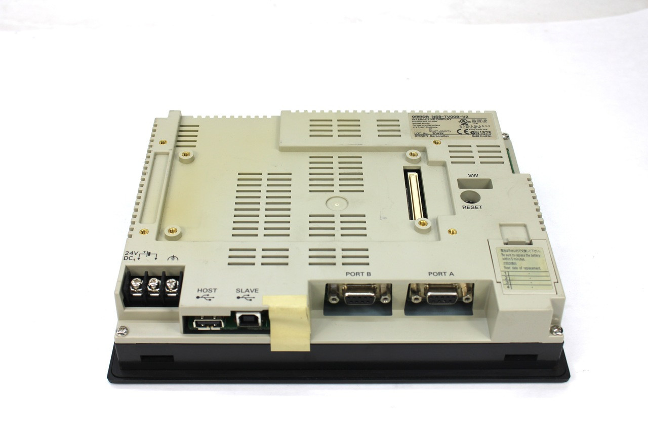 Omron NS8-TV01B-V2 Interactive Display HMI 24V 8.4" Color Touch Screen Ethernet