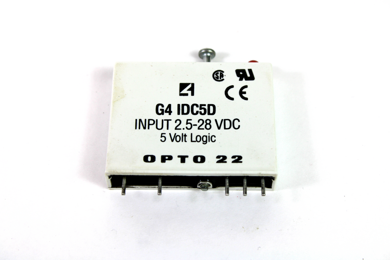 Opto 22 G4IDC5D Digital DC Input Module, 2.5-28 VDC, 5V Logic