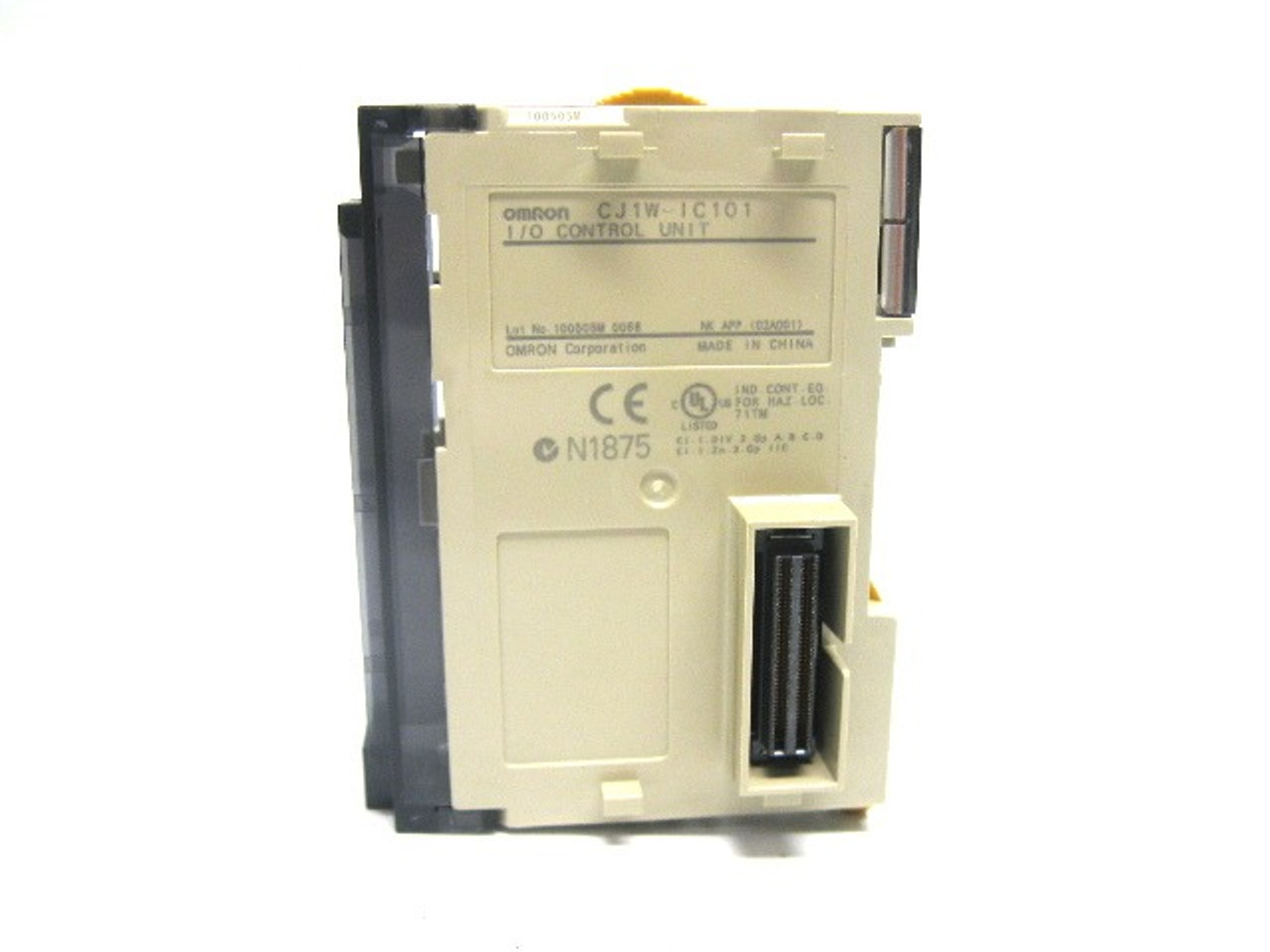 CJ1W-IC101 I/Oコントロールユニット (OMRON) Omron CJ1W-IC101 I/O Control Unit