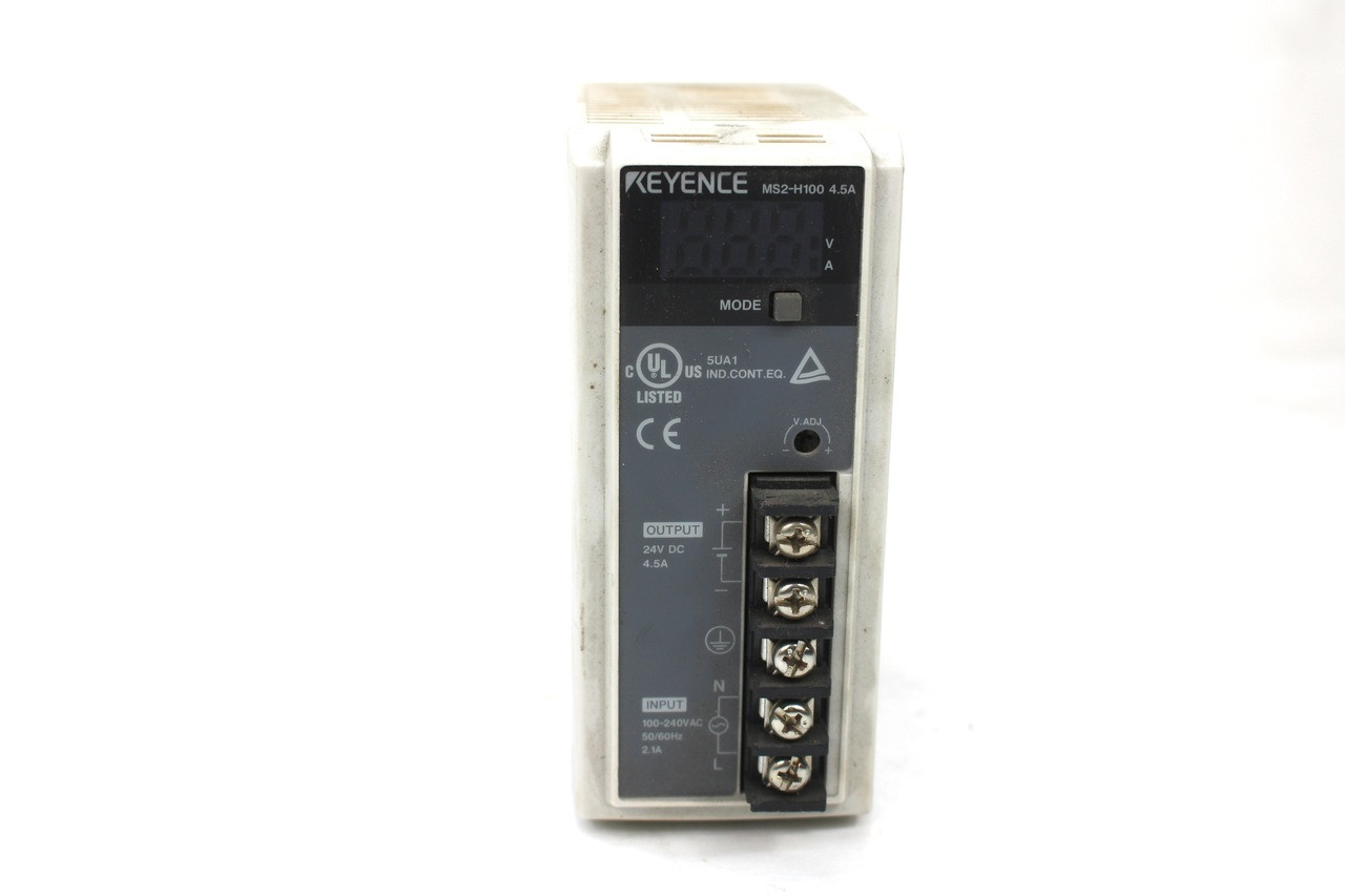 Keyence MS2-H100 Switching Power Supply 100-240 Vac 24V DC Output
