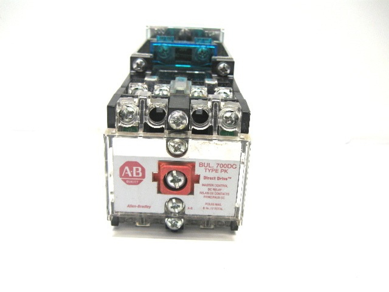 Allen Bradley 700DC-PK600DZ24 DC Relay Series D 24 Vdc Coil Voltage