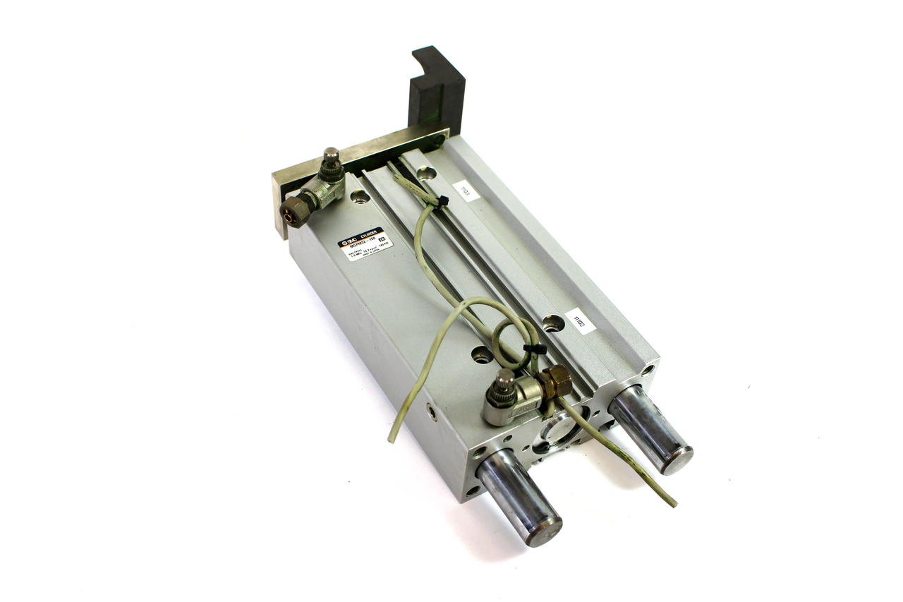 SMC MGPM32-150 Pneumatic Compact Guided Cylinder, 32mm Bore, 150mm Stroke