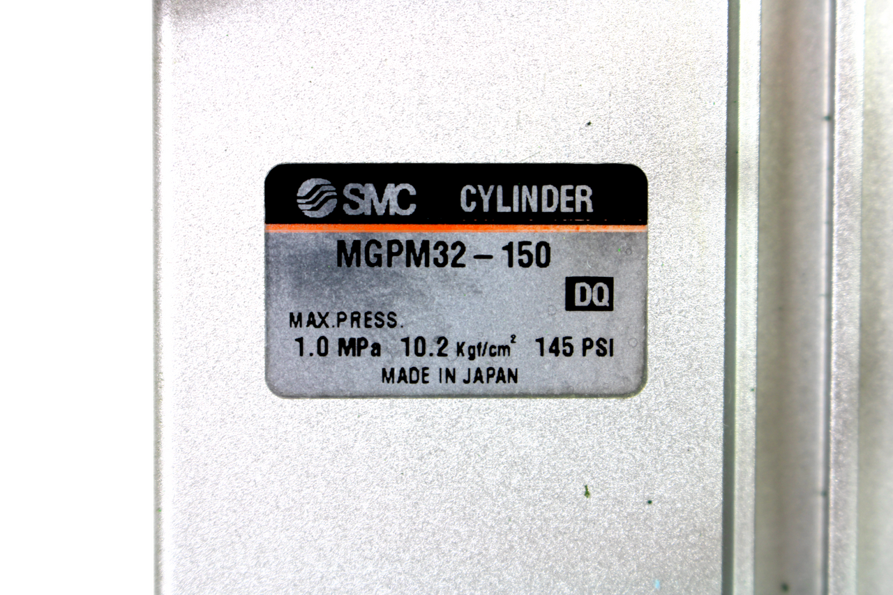 SMC MGPM32-150 Pneumatic Compact Guided Cylinder, 32mm Bore, 150mm Stroke