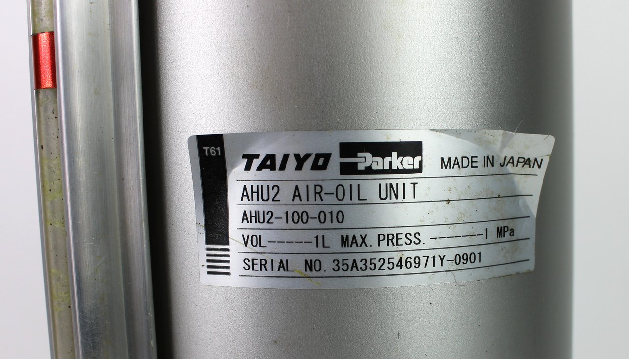 Taiyo Parker AHU2-100-010 Air-Oil Converter Unit 1.0Mpa