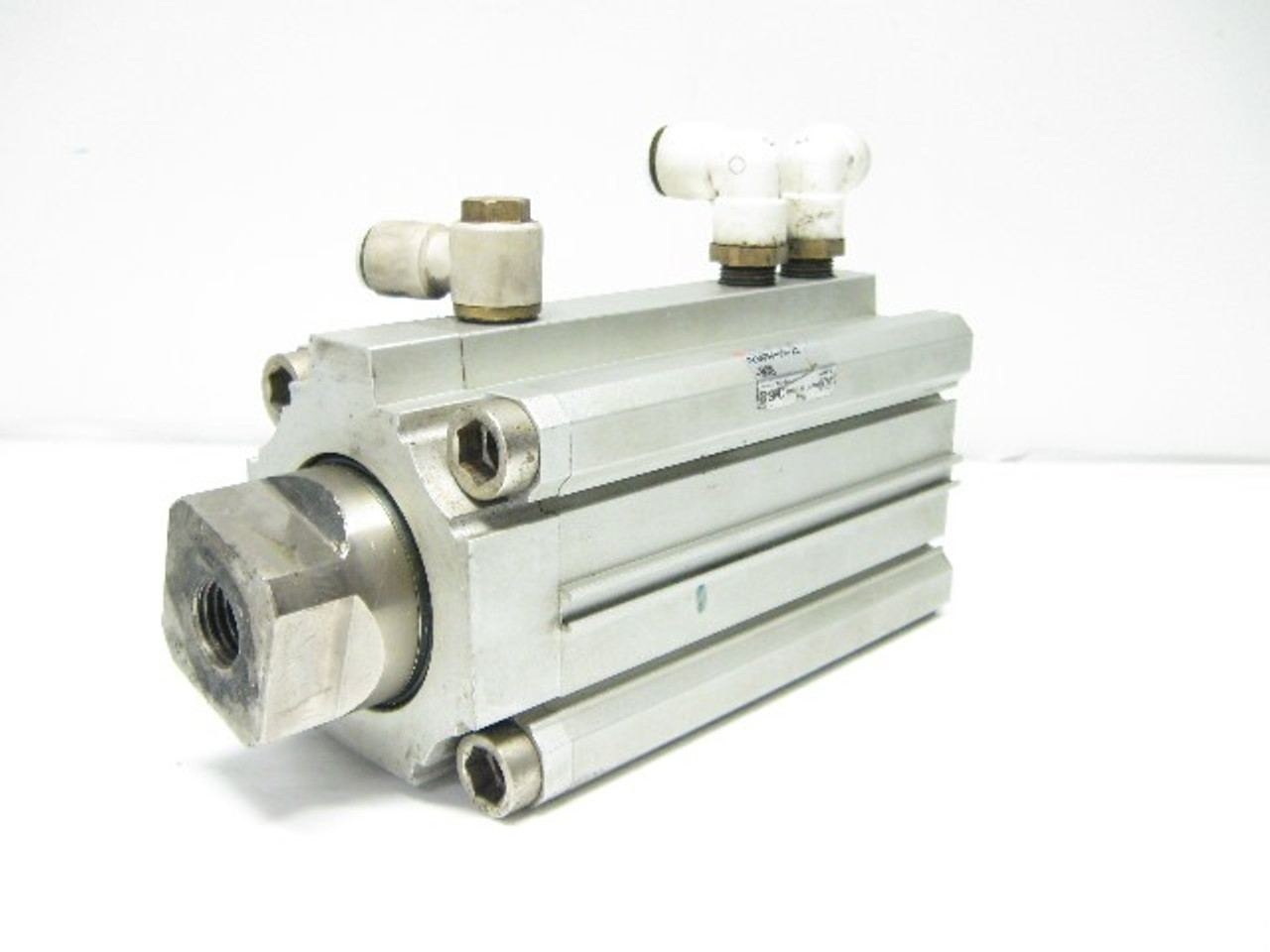 Smc RZQB63-50-25 Three Position Cylinder 63 MM Bore, 50 MM Full Stroke