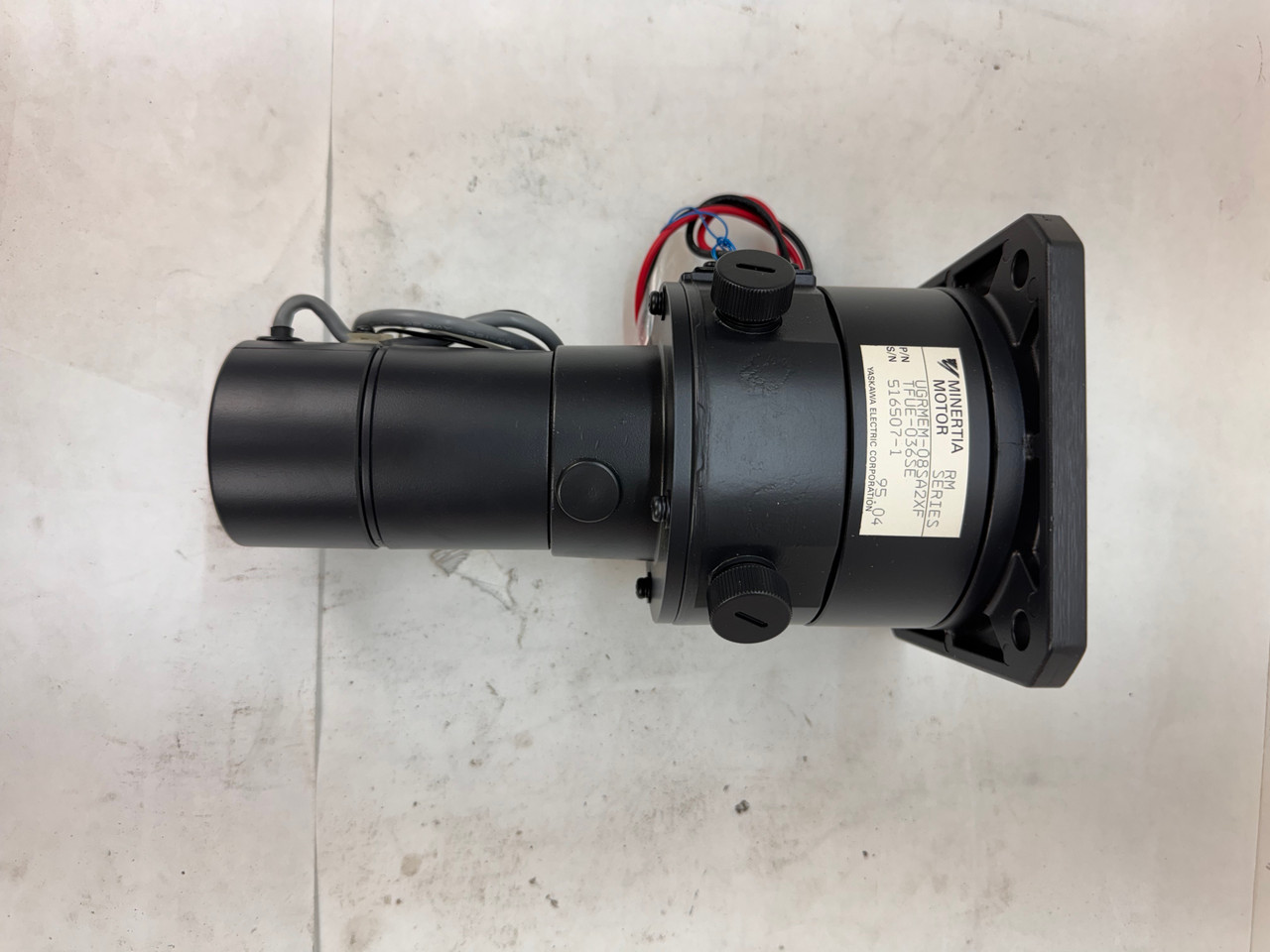 Yaskawa UGRMEM-08SA2XF Minertia Motor RM Series TFUE-036SE New