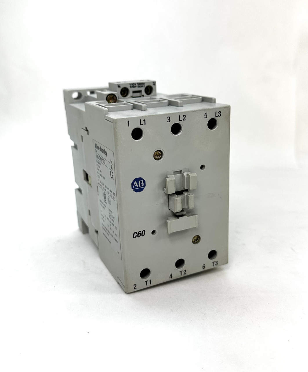 Allen Bradley 100-C60*00 Contactor 120V Coil 100 Amp Ser. A