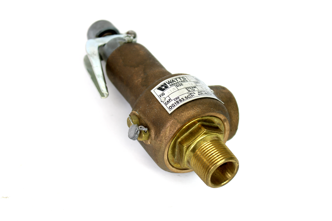 Watts Ind. 41A Safety Relief Valve, 3/4"