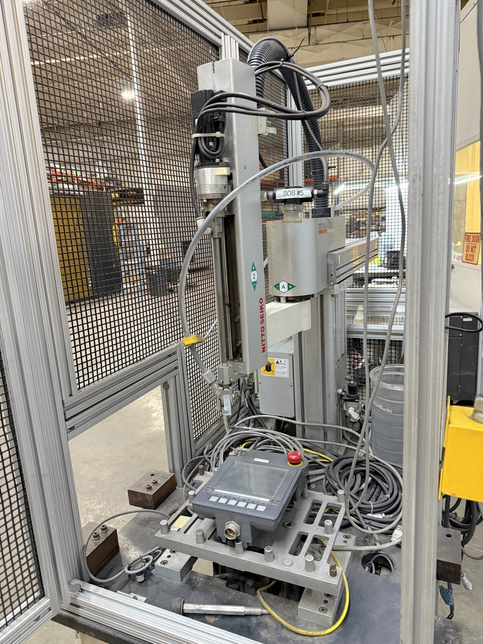 Nitto Seiko Nitoman Screw Driving Robot SR565Y0Z w/ RC5500 Control