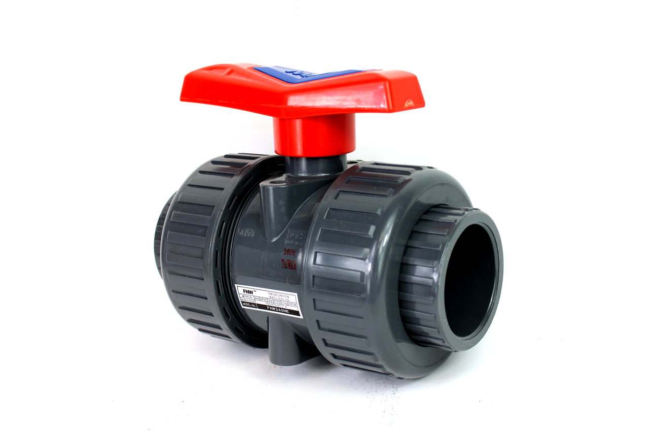 FNW FNW340NE 2" PVC EPDM True Union Ball Valve
