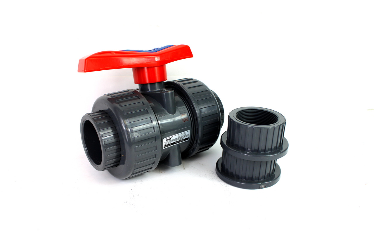 FNW FNW340NE 2" PVC EPDM True Union Ball Valve