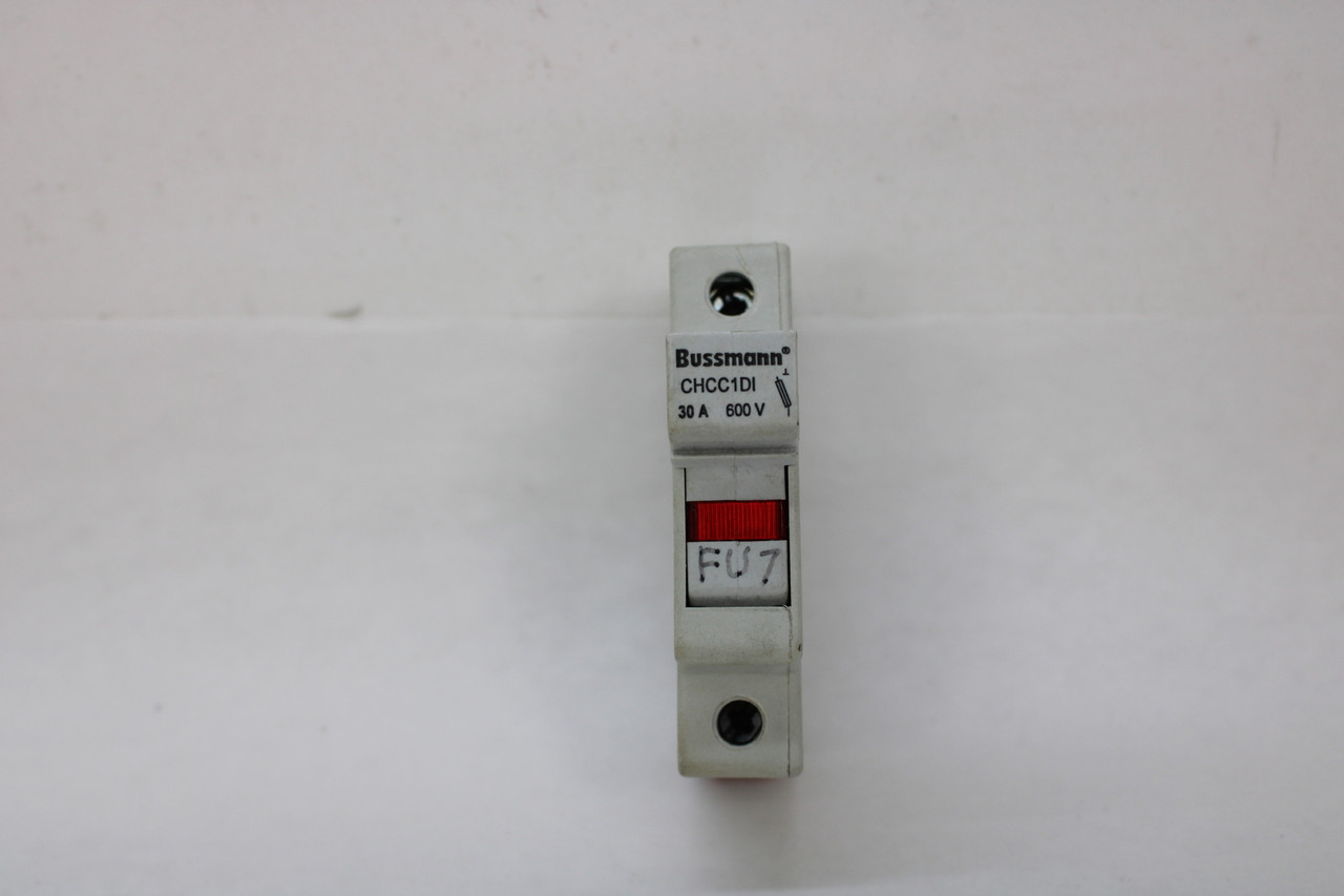 Bussmann Fuse Holder 30 Amp 600AC 1 Pole CHCC1DI Class CC