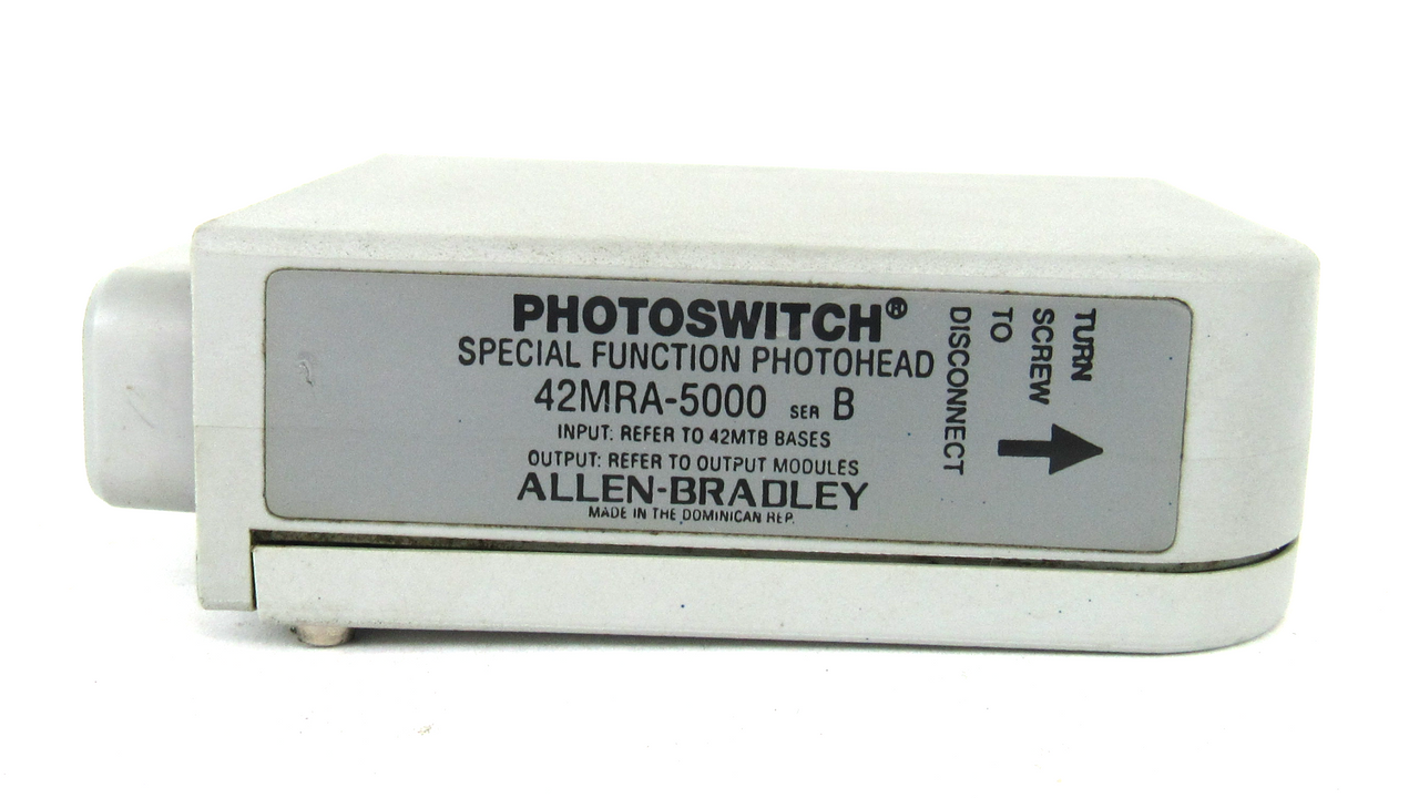 Allen Bradley 42MRA-5000 Special Function Photohead Photoswitch Ser B