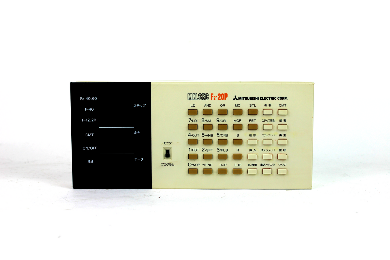 Mitsubishi MELSEC F2-20P Hand-Held PLC Programmer, 120/240V AC