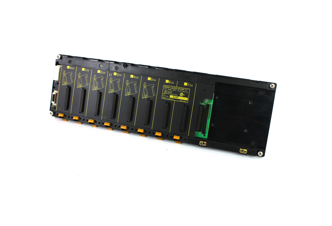 Omron C200H-BC081-V1 CPU Base Unit, 8-Slot