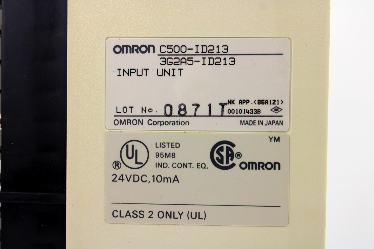 Omron C500-ID213 PLC Input Unit, 24V DC