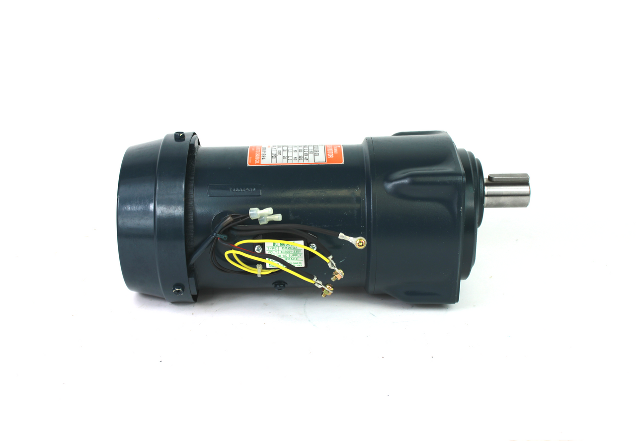 Tsubakimoto Chain Co. GMT020U60B Gear Motor, 0.2kW, 3-Phase, 200/220V, 1:60